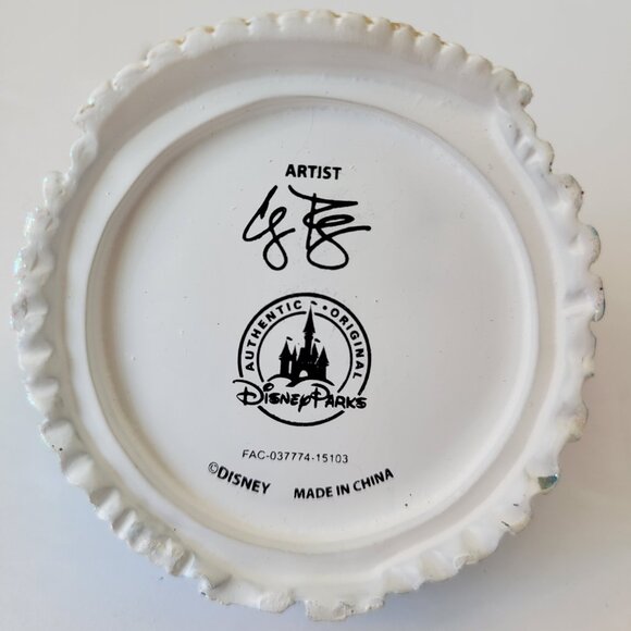 NWT Disney Parks Alice In Wonderland Ornament Mickey Mouse Ears Cheshire Cat - Picture 5 of 5